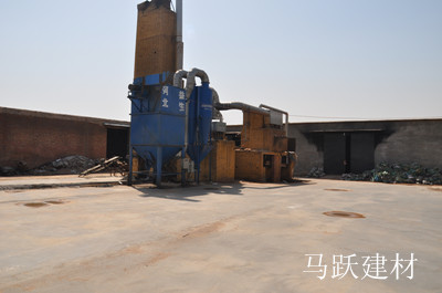 馬躍建材清明節(jié)假日期間開(kāi)展工廠(chǎng)地面硬化，工廠(chǎng)綠化工作